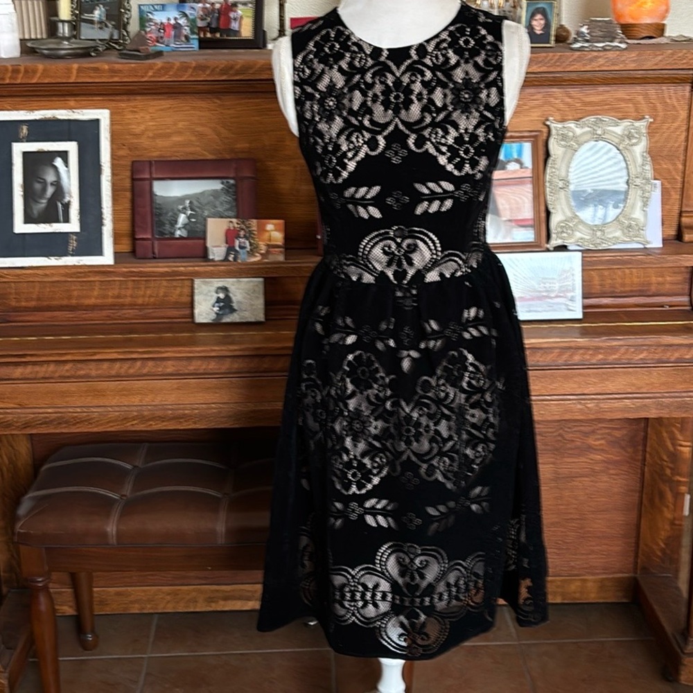 Tommy Hilfiger Black Lace Dress Size S